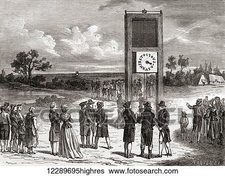 Claude Chappe, 1763 1805. French inventor, seen here demonstrating his first aerial telegraph system in 1791. From Les Merveilles de la Science, published c. 1870 View Large Photo Image Stock Photograph - Claude Chappe, 1763 1805. French inventor, seen here demonstrating his first aerial telegraph system in 1791. From Les Merveilles de la Science, published c. 1870. Fotosearch
