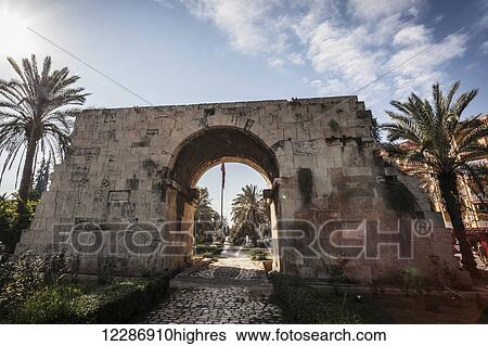 Stock Photograph - Cleopatra's Gate; Tarsus, Turkey. Fotosearch