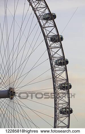 Close up detail of the viewing pods of the London Eye; London, England View Large Photo Image Stock Photograph - Close up detail of the viewing pods of the London Eye; London, England. Fotosearch