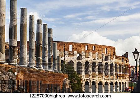 Stock Photograph - Colosseum; Rome, Italy. Fotosearch