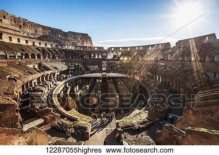 Stock Photograph - Colosseum; Rome, Italy. Fotosearch
