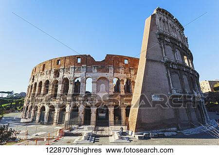 Stock Photograph - Colosseum; Rome, Italy. Fotosearch