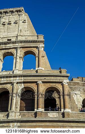 Stock Photograph - Colosseum; Rome, Italy. Fotosearch