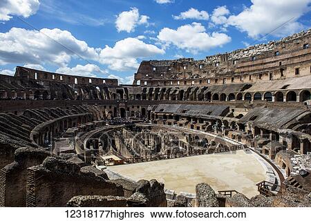 Stock Photograph - Colosseum; Rome, Italy. Fotosearch