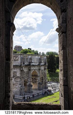Stock Photograph - Colosseum; Rome, Italy. Fotosearch