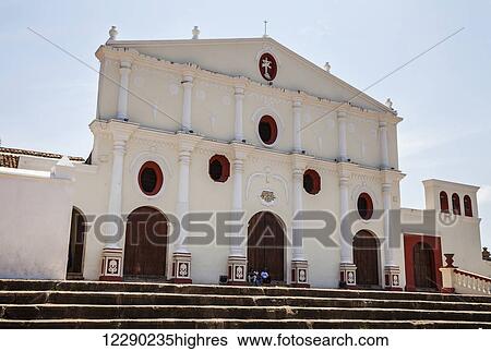 Stock Photograph - Convento San Francisco Church, the oldest church in Central America; Granada, Nicaragua. Fotosearch