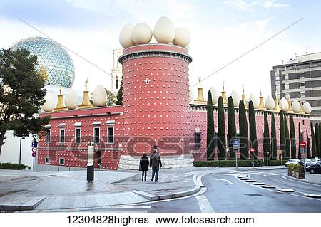 Dali Theatre-Museum; Catalonia, Spain View Large Photo Image Stock Photograph - Dali Theatre-Museum; Catalonia, Spain. Fotosearch