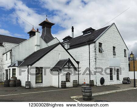 Dalwhinnie distillery; Dalwhinnie, Scotland View Large Photo Image Stock Photograph - Dalwhinnie distillery; Dalwhinnie, Scotland. Fotosearch