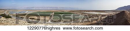 Stock Photograph - Dead Sea road and the Jordan Rift Valley; Jordan Valley, Israel. Fotosearch