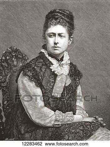 Stock Image - Elizabeth Southerden Thompson, Lady Butler, 1846 ÃƒÂ¢Ã¢â€šÂ¬Ã¢â‚¬Å“ 1933. British painter. From The Magazine of Art published1878. Fotosearch