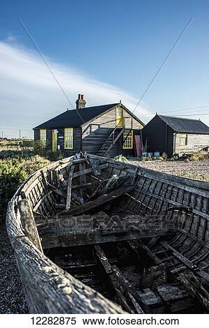 English film director and gardener Derek Jarman's old cottage; Dungeness, Kent, England View Large Photo Image Stock Photography - English film director and gardener Derek Jarman's old cottage; Dungeness, Kent, England. Fotosearch