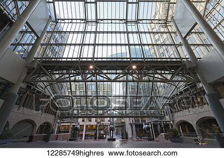 Stock Photograph - Entrance to Minster Court, Mincing Lane; London, England. Fotosearch