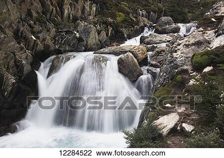 Esmeralda Creek below Laguna Esmeralda; Tierra del Fuego, Argentina View Large Photo Image Stock Image - Esmeralda Creek below Laguna Esmeralda; Tierra del Fuego, Argentina. Fotosearch
