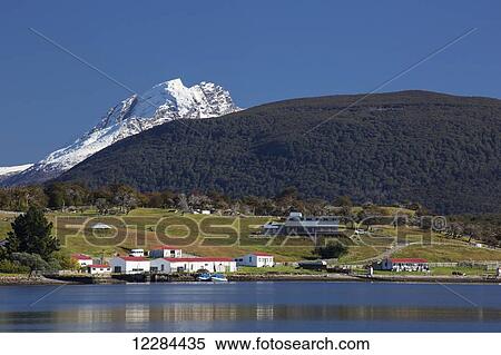 Estancia Harberton; Tierra del Fuego, Argentina View Large Photo Image Stock Photography - Estancia Harberton; Tierra del Fuego, Argentina. Fotosearch
