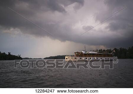 Ferry boat; Ontario, Canada View Large Photo Image Stock Photo - Ferry boat; Ontario, Canada. Fotosearch
