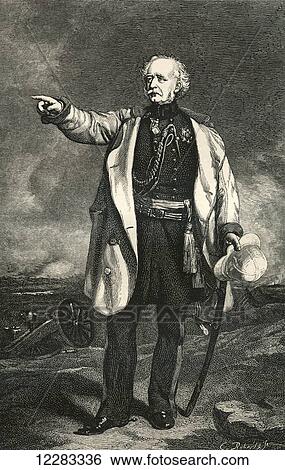Stock Photograph - Field Marshal Hugh Gough, 1st Viscount Gough, 1779 ÃƒÂ¢Ã¢â€šÂ¬Ã¢â‚¬Å“ 1869. British Army officer. From The Magazine of Art published1878. Fotosearch