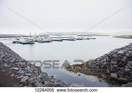Fishing boats moored in the St. Paul Harbor St. Paul Island, Southwestern Alaska, USA, Summer View Large Photo Image Stock Photography - Fishing boats moored in the St. Paul Harbor St. Paul Island, Southwestern Alaska, USA, Summer. Fotosearch