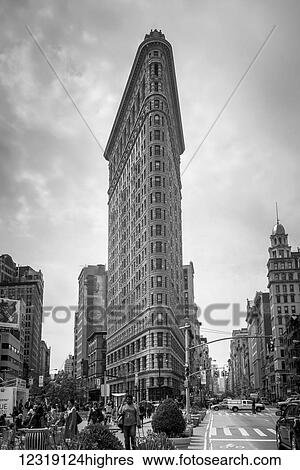 Stock Photograph - Flatiron building; New York City, New York, United States of America. Fotosearch
