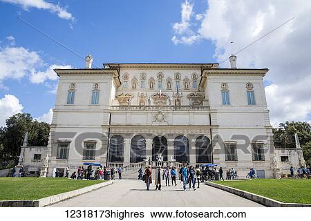 Stock Photograph - Galleria Borghese; Rome, Italy. Fotosearch