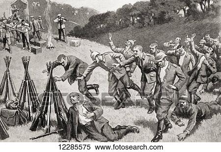 German prisoners being mown down by British rifles whilst attempting to reach their weapons after the First Battle of the Marne. From The War Illustrated Album Deluxe, published 1915. View Large Photo Image Stock Photography - German prisoners being mown down by British rifles whilst attempting to reach their weapons after the First Battle of the Marne. From The War Illustrated Album Deluxe, published 1915.. Fotosearch