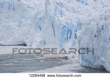 Glacier calving into Paradise Harbor, Antarctic Peninsula; Antarctica View Large Photo Image Stock Photo - Glacier calving into Paradise Harbor, Antarctic Peninsula; Antarctica. Fotosearch