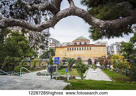 Hagia Sophia church; Thessaloniki, Greece View Large Photo Image Stock Photograph - Hagia Sophia church; Thessaloniki, Greece. Fotosearch