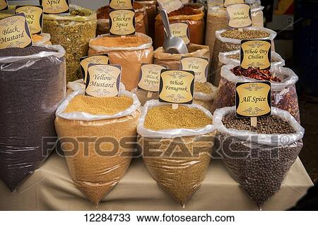 Herbs and spices for sale at farmers market; Pretoria, Gauteng, South Africa View Large Photo Image Stock Image - Herbs and spices for sale at farmers market; Pretoria, Gauteng, South Africa. Fotosearch