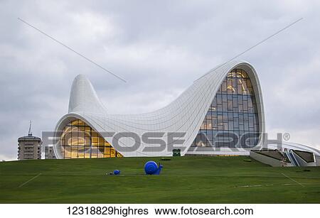 Heydar Aliyev Center; Baku, Azerbaijan View Large Photo Image Stock Photograph - Heydar Aliyev Center; Baku, Azerbaijan. Fotosearch