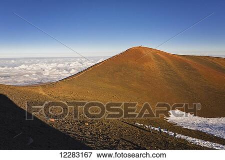 Hikers summitt Mauna Kea, tallest mountain in Hawaii; Island of Hawaii, Hawaii, United States of America View Large Photo Image Stock Photo - Hikers summitt Mauna Kea, tallest mountain in Hawaii; Island of Hawaii, Hawaii, United States of America. Fotosearch
