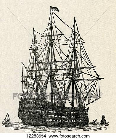 HMS Victory, Lord Nelson's flagship at the Battle of Trafalgar in 1805. From The Romance of the Merchant Ship, published 1931. View Large Photo Image Picture - HMS Victory, Lord Nelson's flagship at the Battle of Trafalgar in 1805. From The Romance of the Merchant Ship, published 1931.. Fotosearch