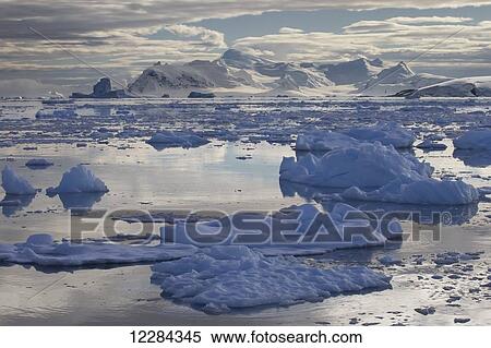 Icebergs in front of Neko Harbor, Antarctic Peninsula; Antarctica View Large Photo Image Stock Photography - Icebergs in front of Neko Harbor, Antarctic Peninsula; Antarctica. Fotosearch