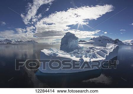 Icebergs in Gerlache Strait, Antarctic Peninsula; Antarctica View Large Photo Image Picture - Icebergs in Gerlache Strait, Antarctic Peninsula; Antarctica. Fotosearch