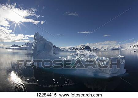 Icebergs in Gerlache Strait, Antarctic Peninsula; Antarctica View Large Photo Image Stock Photography - Icebergs in Gerlache Strait, Antarctic Peninsula; Antarctica. Fotosearch