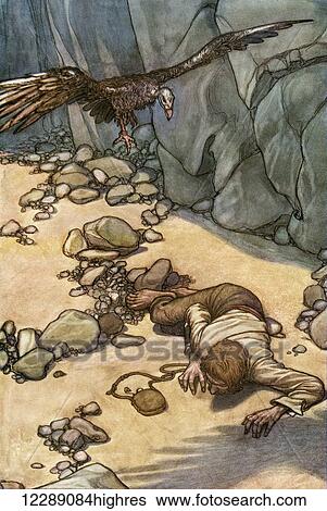 Stock Photograph - Illustration by W. Heath Robinson to the poem The Song of the Dead, by Rudyard Kipling. From A Song of the English, published c. 1914. Fotosearch