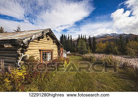 Kalhabuk Memorial Chapel in Wiseman, Arctic Alaska. View Large Photo Image Stock Photograph - Kalhabuk Memorial Chapel in Wiseman, Arctic Alaska.. Fotosearch