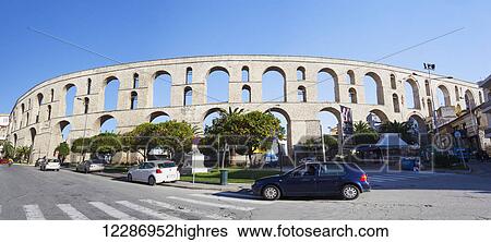 Kavala Aqueduct; Neapolis, Greece View Large Photo Image Stock Photograph - Kavala Aqueduct; Neapolis, Greece. Fotosearch