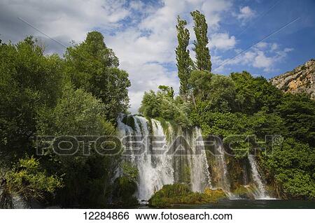 Krka National Park; Dalmatia, Croatia View Large Photo Image Stock Photograph - Krka National Park; Dalmatia, Croatia. Fotosearch
