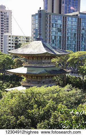 Kyoto Gardens of Honolulu Memorial Park; Honolulu, Oahu, Hawaii, United States of America View Large Photo Image Stock Photograph - Kyoto Gardens of Honolulu Memorial Park; Honolulu, Oahu, Hawaii, United States of America. Fotosearch