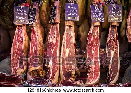La Boqueria Market; Barcelona, Catalonia, Spain View Large Photo Image Stock Photograph - La Boqueria Market; Barcelona, Catalonia, Spain. Fotosearch