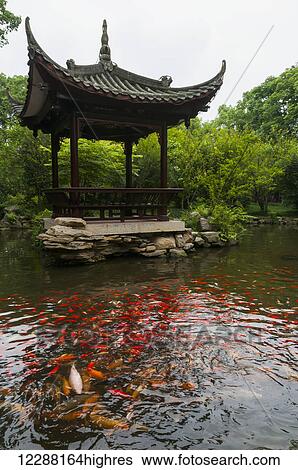 Stock Photograph - Leshan Giant Buddha scenic area; Sichuan Province, China. Fotosearch