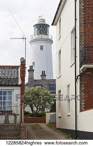 Lighthouse; Southwold, Suffolk, England View Large Photo Image Stock Photograph - Lighthouse; Southwold, Suffolk, England. Fotosearch