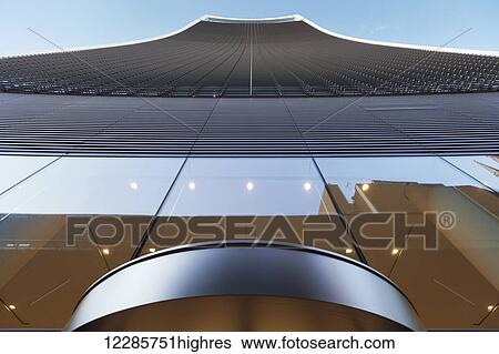 Low angle view of 20 Fenchurch Street, known as the Walkie Talkie building; London, England View Large Photo Image Stock Photograph - Low angle view of 20 Fenchurch Street, known as the Walkie Talkie building; London, England. Fotosearch