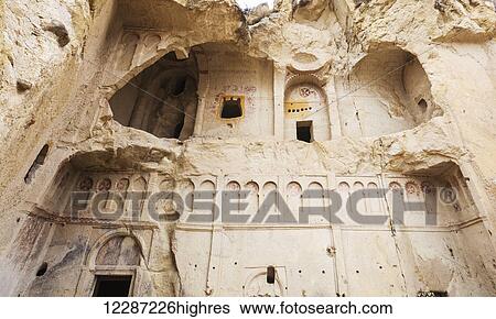 Manmade cave dwellings; Goreme, Cappadocia, Turkey View Large Photo Image Stock Photograph - Manmade cave dwellings; Goreme, Cappadocia, Turkey. Fotosearch