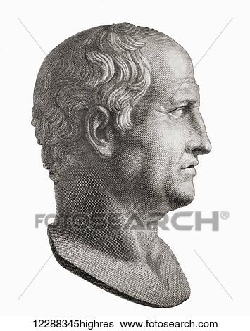 Marcus Tullius Cicero, 106 BC 43 BC. Roman philosopher, statesman, lawyer, political theorist, and Roman constitutionalist. From Bibby's Annual published 1910. View Large Photo Image Stock Photograph - Marcus Tullius Cicero, 106 BC 43 BC. Roman philosopher, statesman, lawyer, political theorist, and Roman constitutionalist. From Bibby's Annual published 1910.. Fotosearch