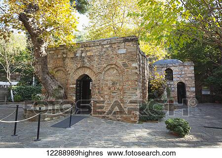 Mary's house; Ephesus, Izmir, Turkey View Large Photo Image Stock Photograph - Mary's house; Ephesus, Izmir, Turkey. Fotosearch