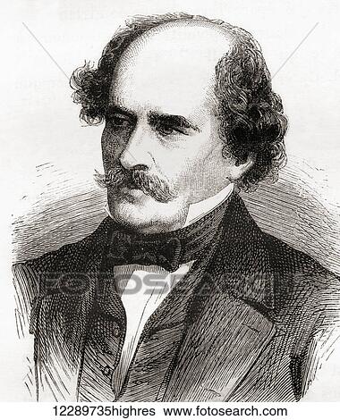 Stock Photograph - Matthew Fontaine Maury, 1806 1873. American naval officer, astronomer, historian, oceanographer, meteorologist, cartographer, author, geologist and educator. From Les Merveilles de la Science, published c. 1870. Fotosearch