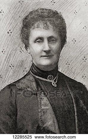 Stock Photography - Maud Evelyn Petty-Fitzmaurice, Marchioness of Lansdowne, 1850 ÃƒÂ¢Ã¢â€šÂ¬Ã¢â‚¬Å“ 1932, nÃƒÆ’Ã‚Â©e Lady Maud Evelyn Hamilton. British courtier. From the magazine The World and His Wife, published 1907.. Fotosearch
