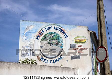 Stock Photograph - Moinhos beach; Sao Miguel, Azores, Portugal. Fotosearch