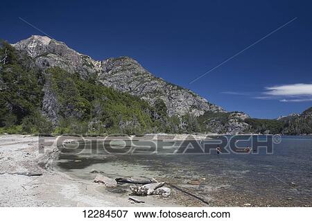 Nahuel Huapi Lake, San Carlos de Bariloche; Rio, Argentina View Large Photo Image Stock Photo - Nahuel Huapi Lake, San Carlos de Bariloche; Rio, Argentina. Fotosearch