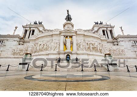 National Monument to Victor Emmanuel II; Rome, Italy View Large Photo Image Stock Photograph - National Monument to Victor Emmanuel II; Rome, Italy. Fotosearch